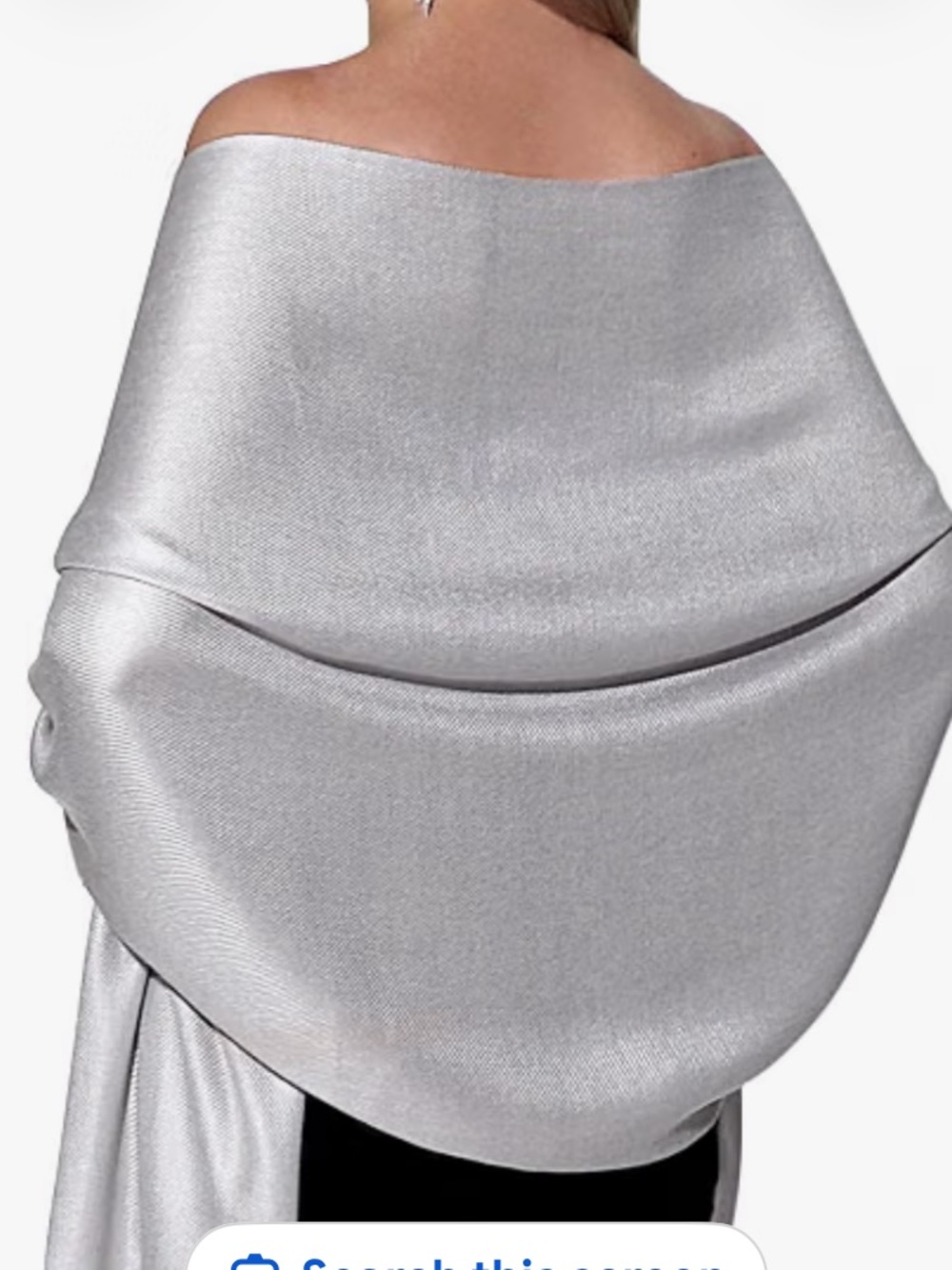 Silver Wrap/Shawl - 74โ